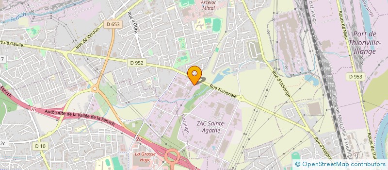 localisation de l'entreprise MX MARQUES  FLORANGE