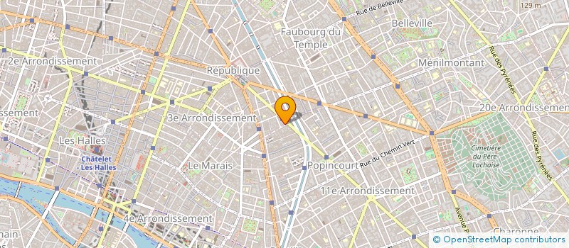 localisation de l'entreprise MX ODEON  PARIS