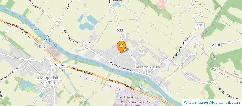 localisation de l'entreprise MX PASSION à MIREPOIX-SUR-TARN