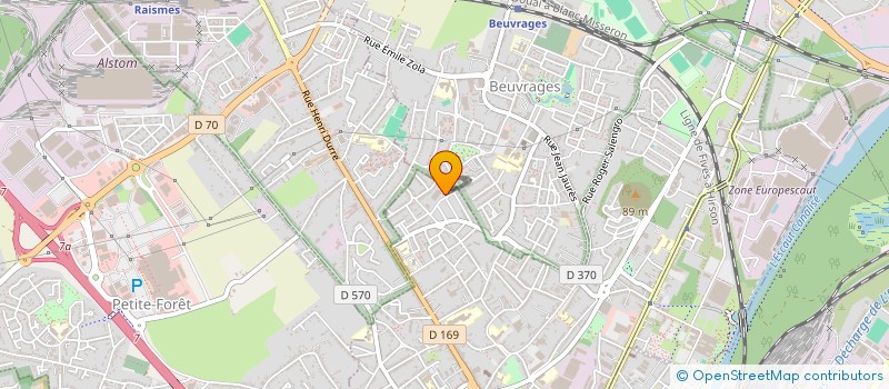 localisation de l'entreprise MX RACING #300  ANZIN