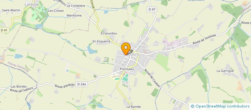 localisation de l'entreprise MX RACING DEVELOPPEMENT  CADOURS