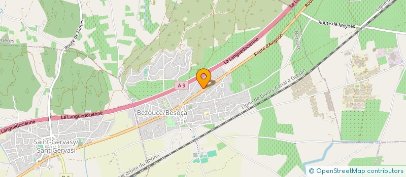 localisation de l'entreprise MX RIDER  BEZOUCE