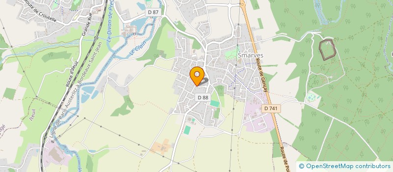 localisation de l'entreprise MX-SOFRAG  SMARVES