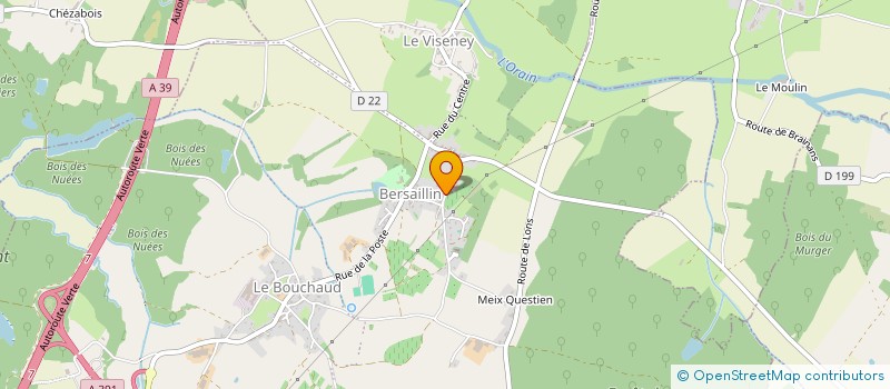 localisation de l'entreprise MX TEAM BERSAILLIN  BERSAILLIN