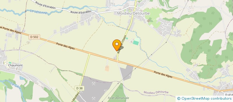 localisation de l'entreprise MX TOUT-TERRAIN  MOIDIEU-DETOURBE