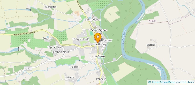 localisation de l'entreprise MX TRADING 63  MAS-GRENIER