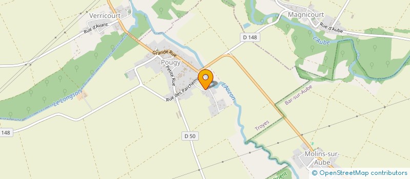 localisation de l'entreprise MX10.7MAX  POUGY