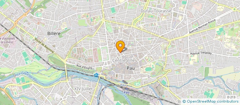 localisation de l'entreprise MXA à PAU