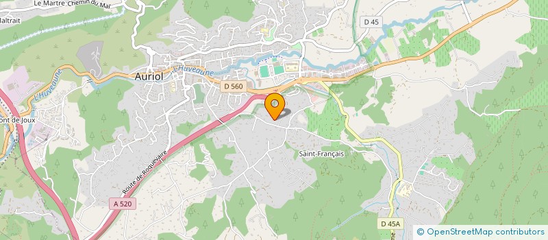 localisation de l'entreprise MXBLN  AURIOL