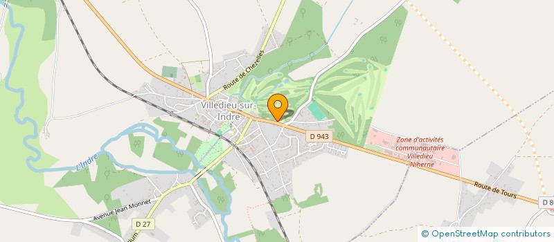 localisation de l'entreprise MXE CONSEILS à VILLEDIEU-SUR-INDRE