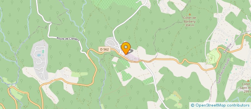 localisation de l'entreprise MXLAB  SEILLANS