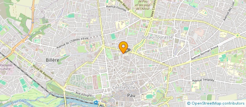 localisation de l'entreprise MXM à PAU