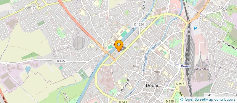 localisation de l'entreprise MXTA à CUINCY