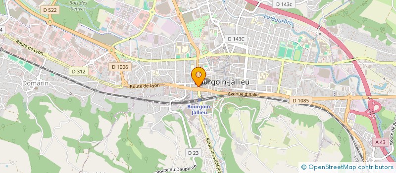 localisation de l'entreprise MY 2 à BOURGOIN-JALLIEU