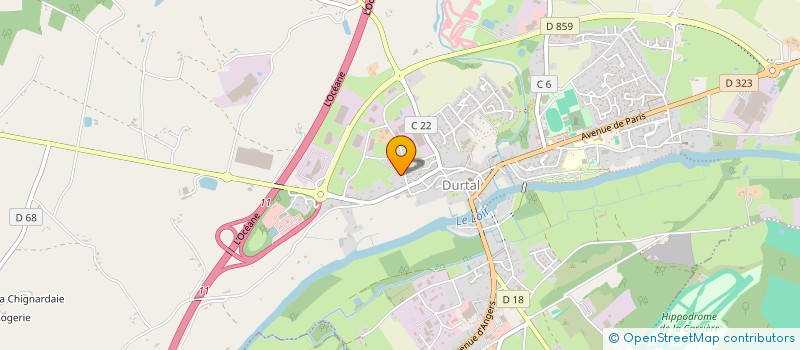 localisation de l'entreprise MY 2D  DURTAL