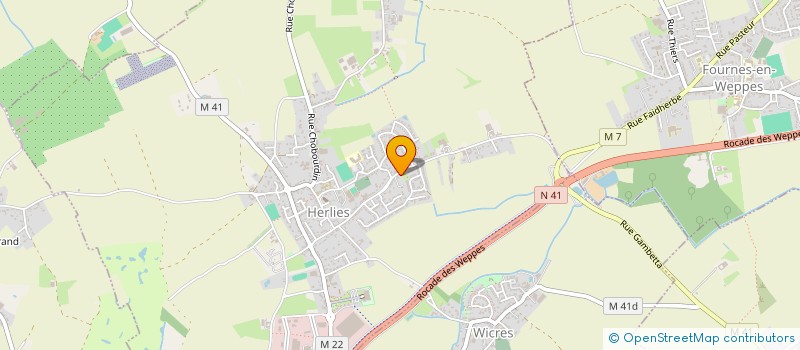 localisation de l'entreprise MY 3 D  HERLIES