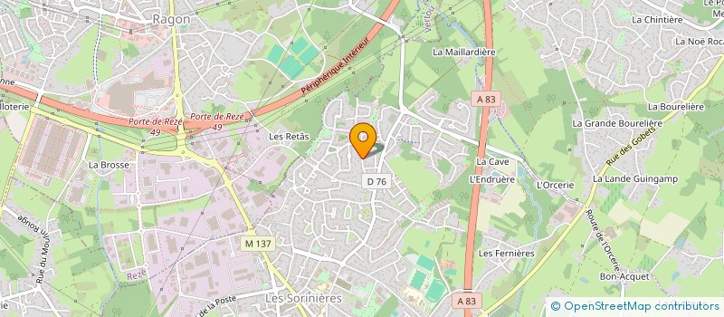 localisation de l'entreprise MY  LES SORINIERES