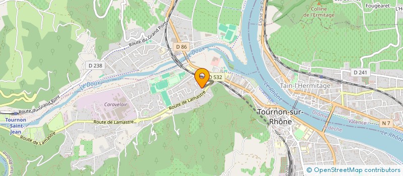 localisation de l'entreprise MY à TOURNON-SUR-RHONE
