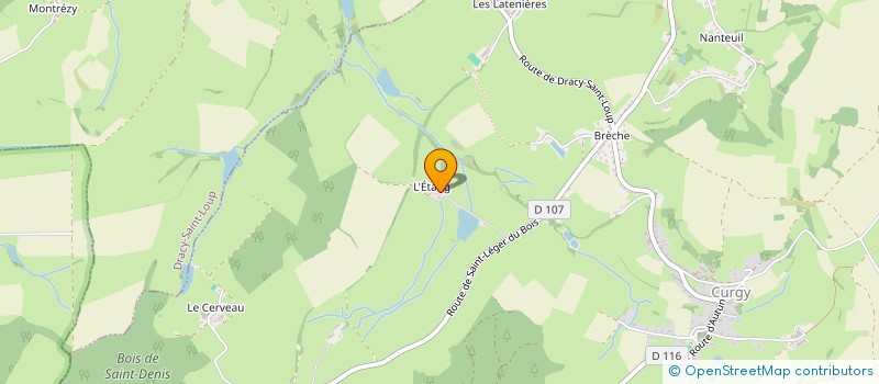 localisation de l'entreprise MY  CURGY