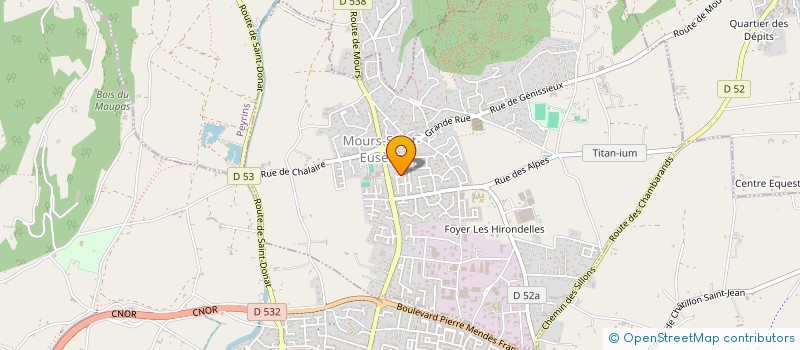 localisation de l'entreprise MY  MOURS-SAINT-EUSEBE