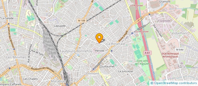 localisation de l'entreprise MY ADG  TOULOUSE