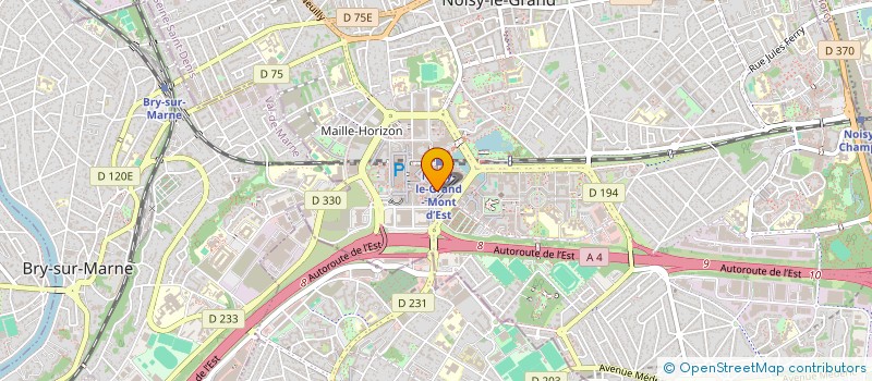 localisation de l'entreprise MY AFRO TOUCH  NOISY-LE-GRAND