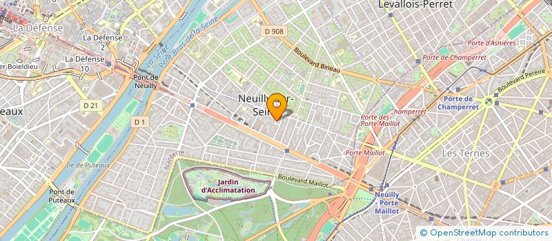 localisation de l'entreprise MY AIRNEST FRANCE à NEUILLY-SUR-SEINE