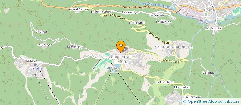 localisation de l'entreprise MY ALPINESS à COURCHEVEL
