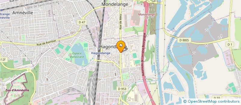 localisation de l'entreprise MY - ART  HAGONDANGE