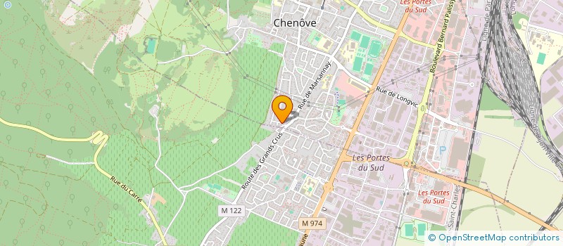 localisation de l'entreprise MY ARTIST AGENCY  CHENOVE