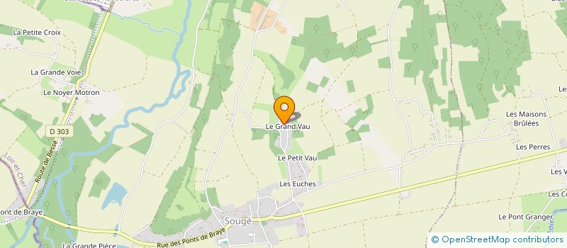 localisation de l'entreprise MY ASSOS.  SOUGE