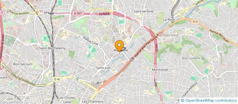 localisation de l'entreprise MY ASSUR à MARSEILLE