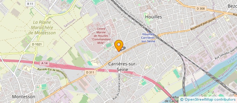 localisation de l'entreprise MY AUTO à CARRIERES-SUR-SEINE
