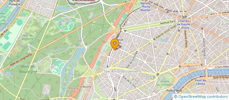 localisation de l'entreprise MY AZUR  PARIS