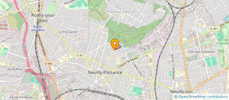 localisation de l'entreprise MY BAT à NEUILLY-PLAISANCE