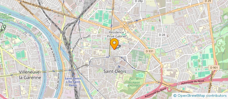 localisation de l'entreprise MY BATIMENT à SAINT-DENIS