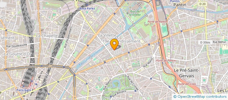 localisation de l'entreprise MY BATIMENT  PARIS