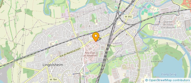 localisation de l'entreprise MY-BAUTEC  LINGOLSHEIM