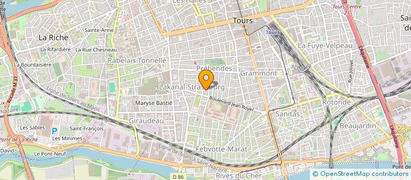 localisation de l'entreprise MY BEAUTIFUL COMPANY  TOURS