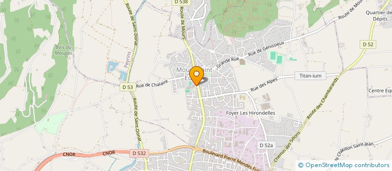 localisation de l'entreprise MY BEERS à MOURS-SAINT-EUSEBE