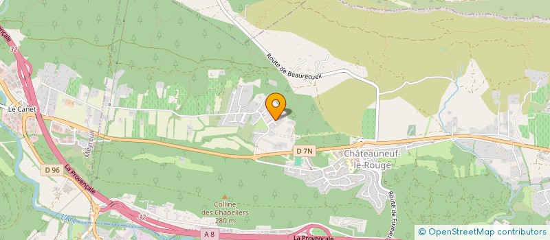 localisation de l'entreprise MY BEST FRIENDS PRODS  CHATEAUNEUF-LE-ROUGE