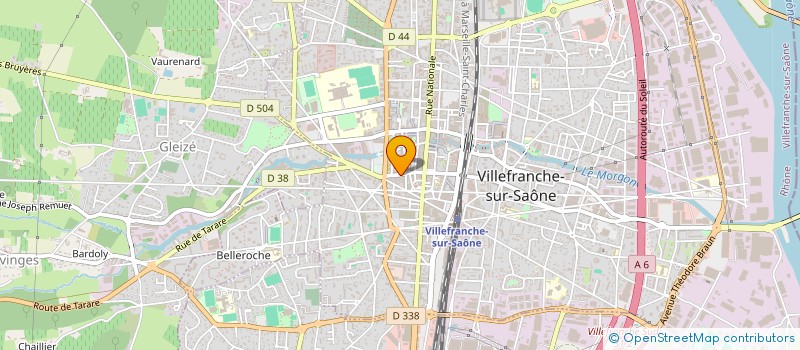 localisation de l'entreprise MY BIG BANG CALADOIS  VILLEFRANCHE-SUR-SAONE