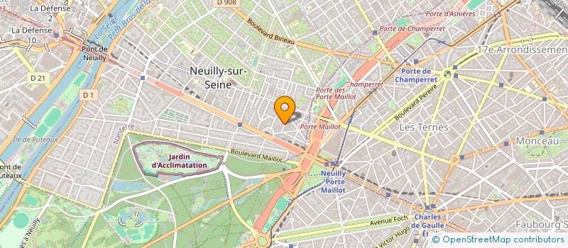 localisation de l'entreprise MY BLEND à NEUILLY-SUR-SEINE