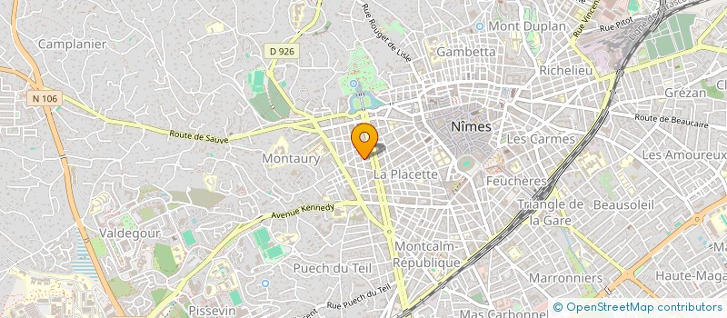 localisation de l'entreprise MY BNB LOCK  NIMES