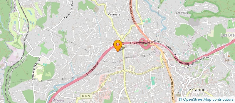 localisation de l'entreprise MY BOATS  MOUGINS