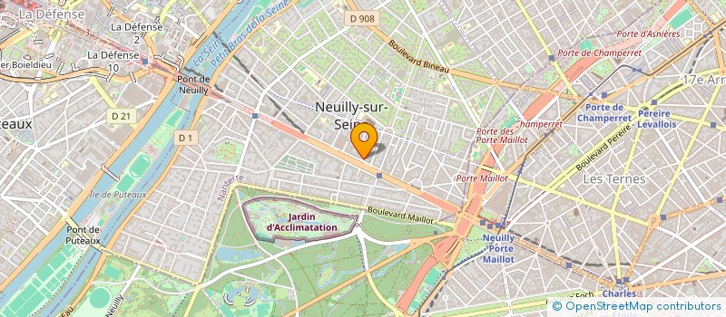 localisation de l'entreprise MY BOUDOIR à NEUILLY-SUR-SEINE