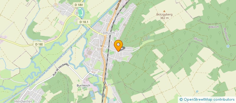 localisation de l'entreprise MY BOURG  ILLFURTH