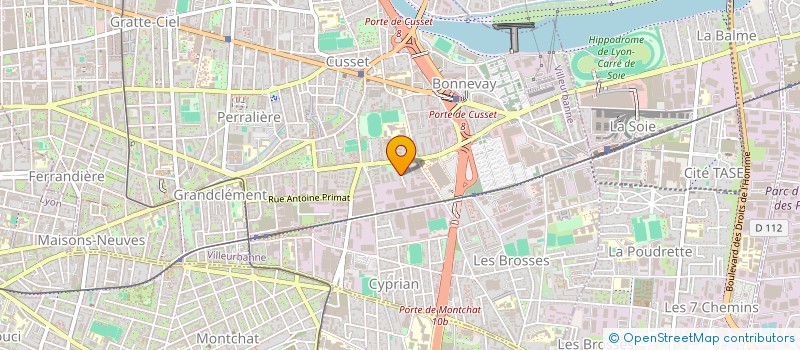 localisation de l'entreprise MY BRAND PILOT VG  VILLEURBANNE