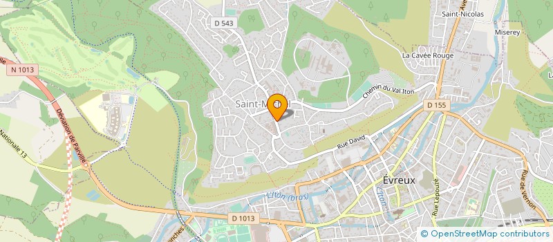 localisation de l'entreprise MY BROKER à EVREUX