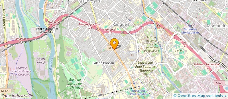 localisation de l'entreprise MY BURNING PLANET - LUTTE POUR L'ENVIRONNEMENT ET L'ECOLOGIE à TOULOUSE